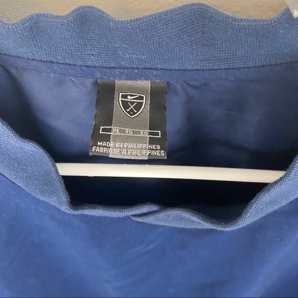 Nike Golf Navy Blue Windbreaker Pullover Size XL - Picture 4 of 4